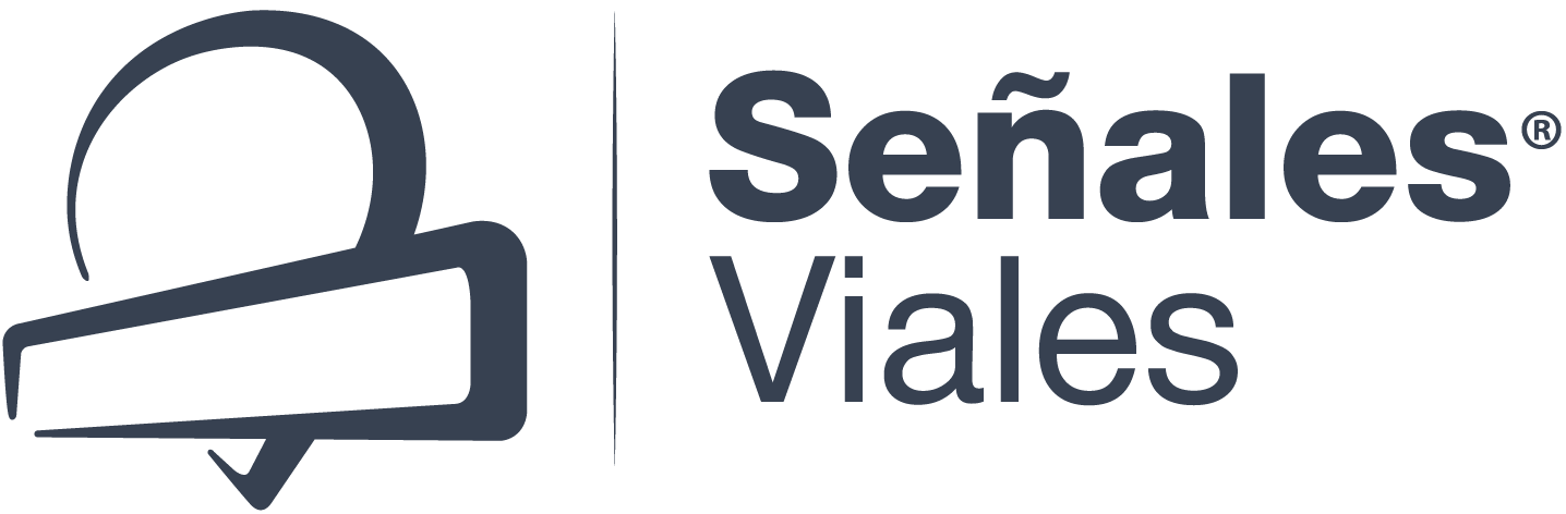 logo señales viales negro